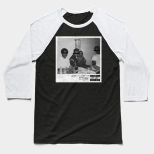 good kid, m.A.A.d city - Alternative Cover - Black & White Baseball T-Shirt